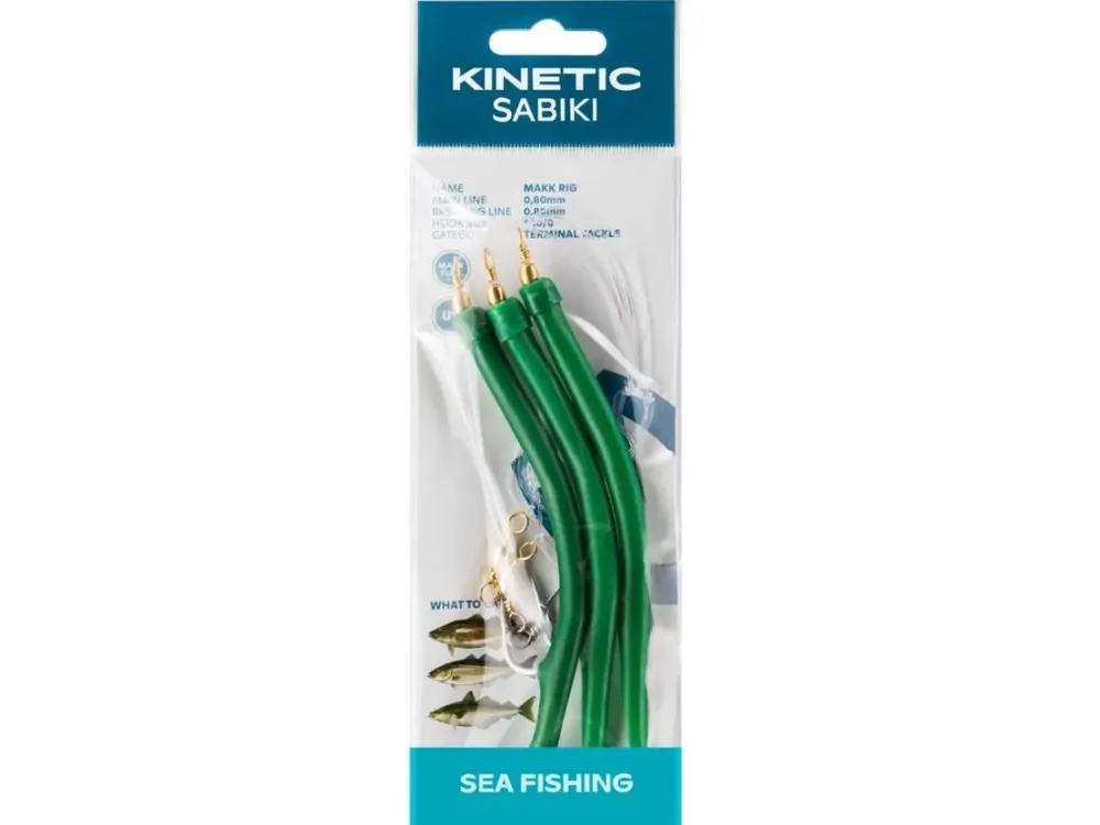 Kinetic Návazec Sabiki Makk Green 150 cm Cenový Hit