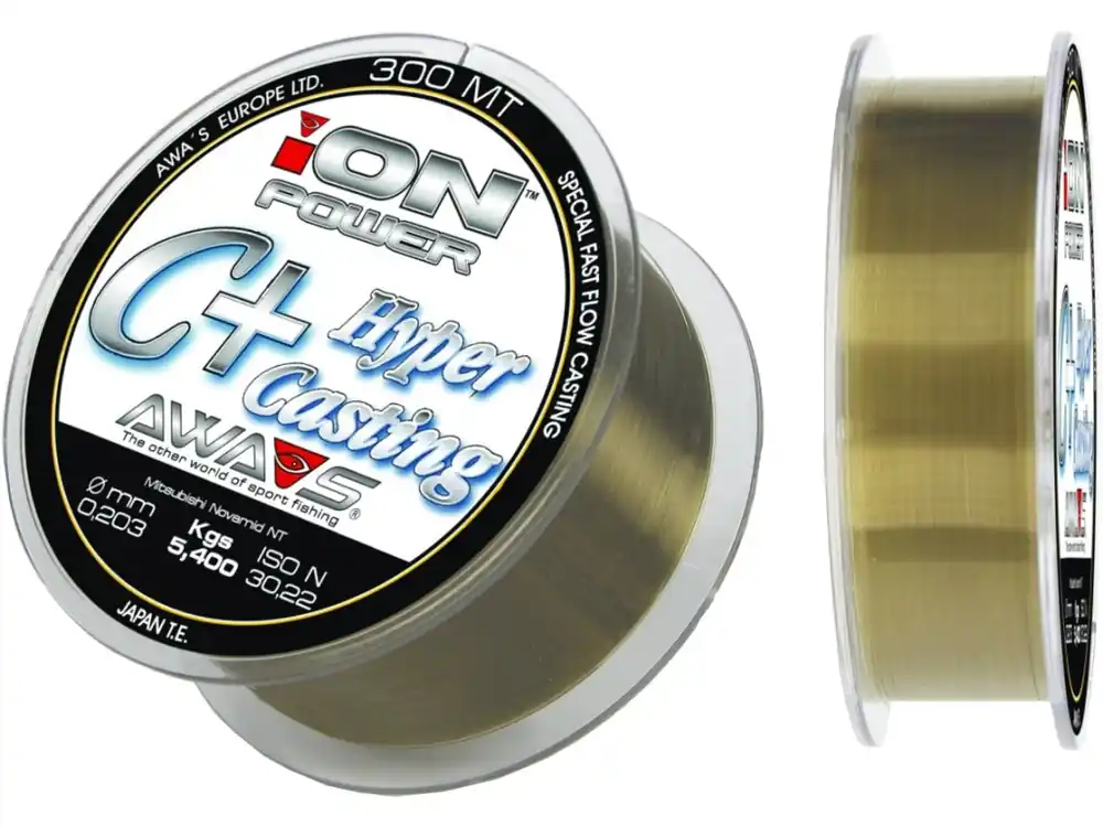 Nejprodávanější Vlasec AWA‘S Ion Power C+ Hyper Casting 150 M