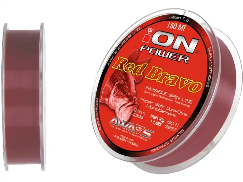 Originální Vlasec AWA‘S Ion Power Red Bravo 150 M