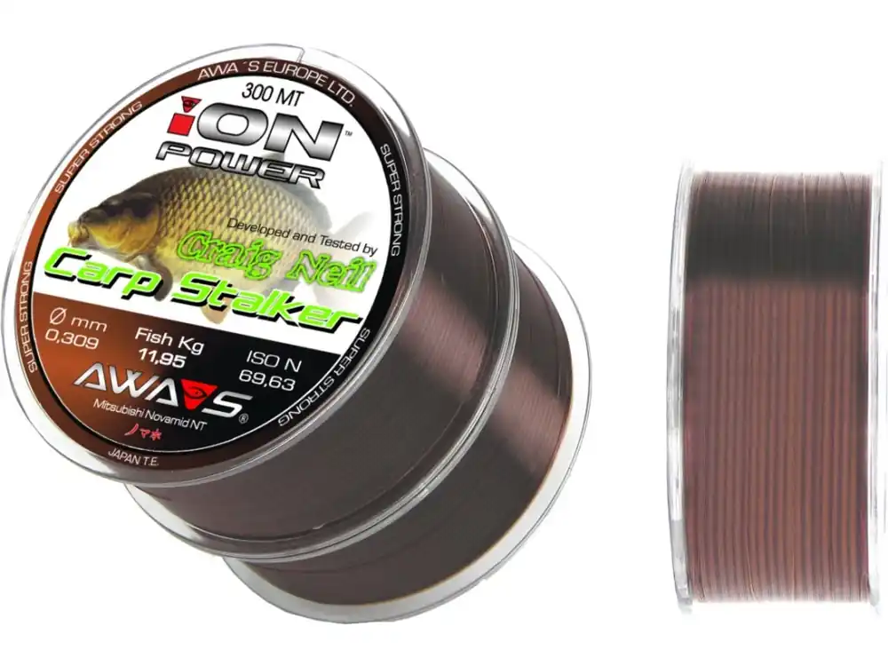 Vlasec AWA‘S Ion Power Carp Stalker 600 m (2 x 300 m) Super Cena
