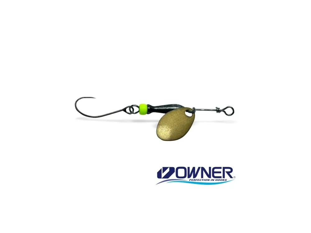 Sezónní Sleva CLASSIC BARBLESS 00 - GOLD (black/chartreuse body)