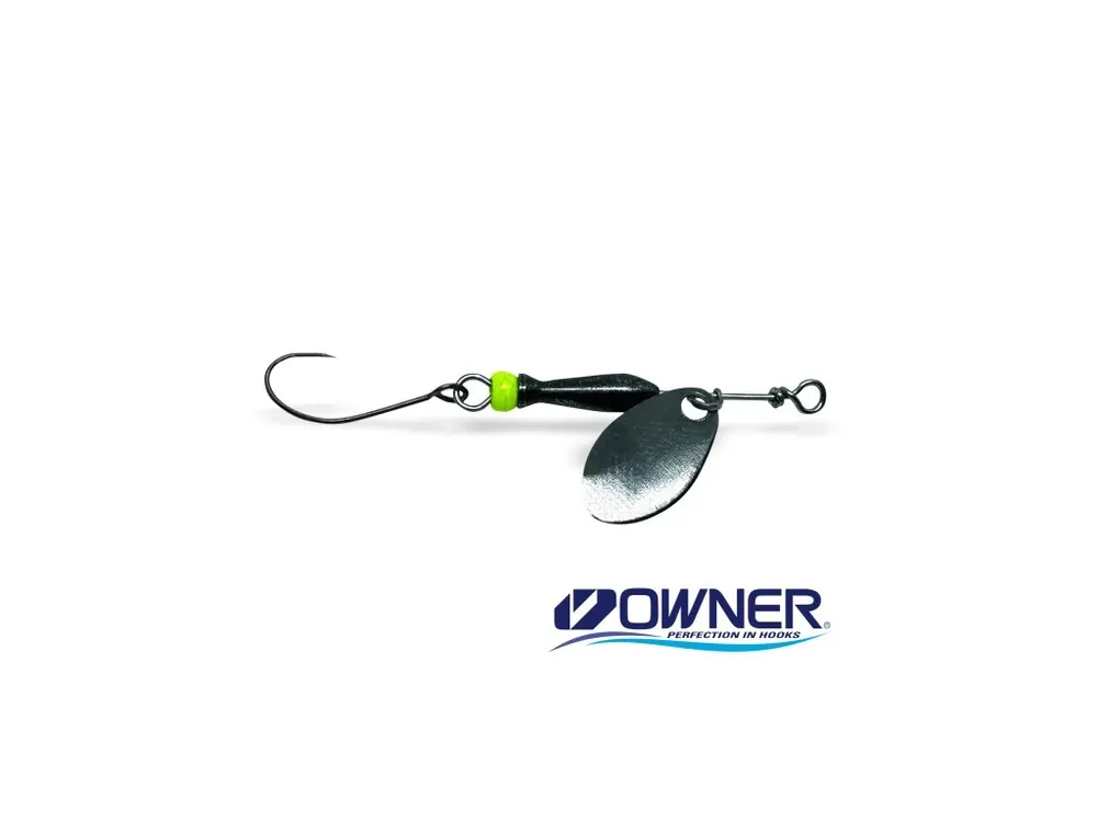 Pouze Dnes CLASSIC BARBLESS 1 - BLACK (black/chartreuse body)