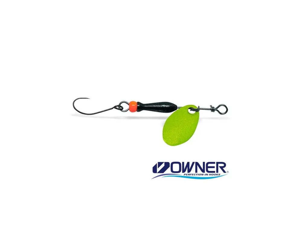 Finální Výprodej CLASSIC BARBLESS 1 - FLUO YELLOW (black/orange body)