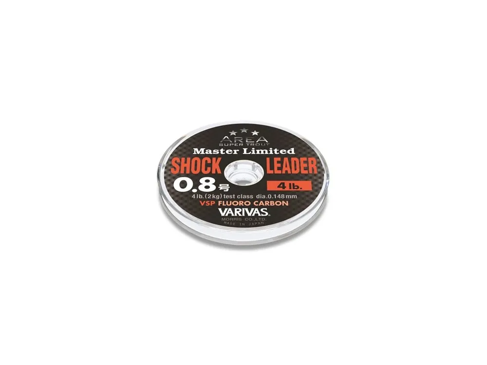 Fluorocarbon VARIVAS Master Limited Shock Leader VSP 30m 0,128mm 1,5kg Dokud Zásoby Vydrží