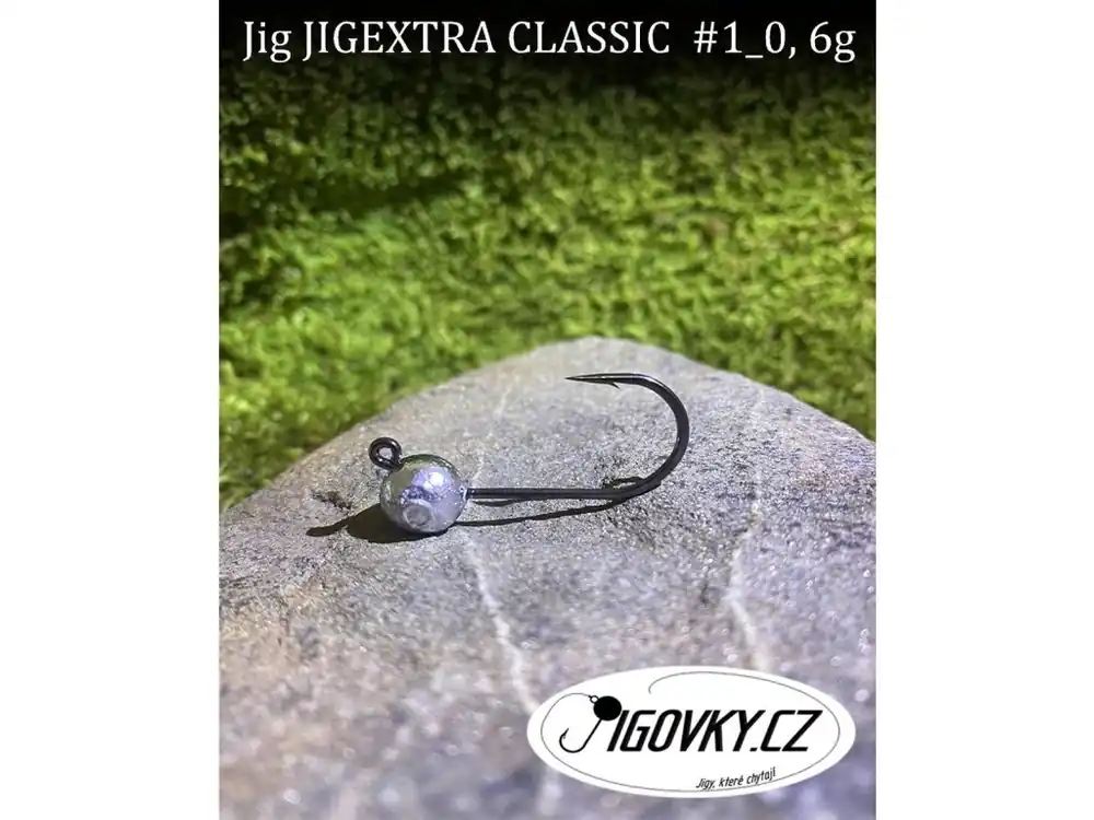 JIGEXTRA CLASSIC 1/0 - 5 ks, 6 g Zlevněný