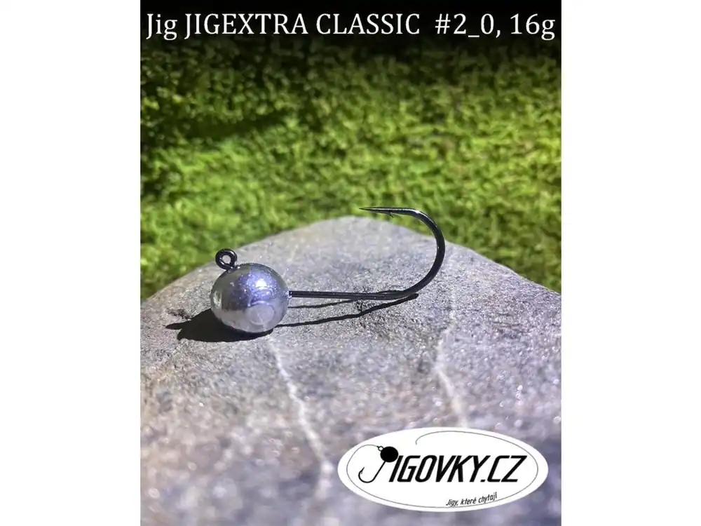 JIGEXTRA CLASSIC 2/0 - 5 ks, 16 g Pouze Dnes