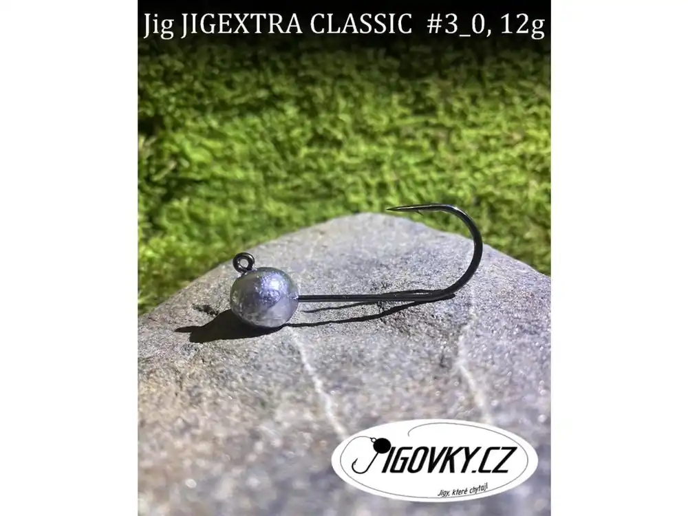Vysoce Kvalitní JIGEXTRA CLASSIC 3/0 - 5 ks, 12 g