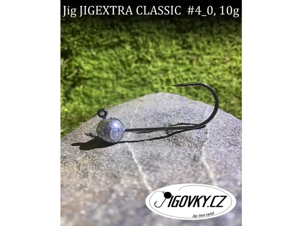 JIGEXTRA CLASSIC 4/0 - 5 ks, 10 g Autentický
