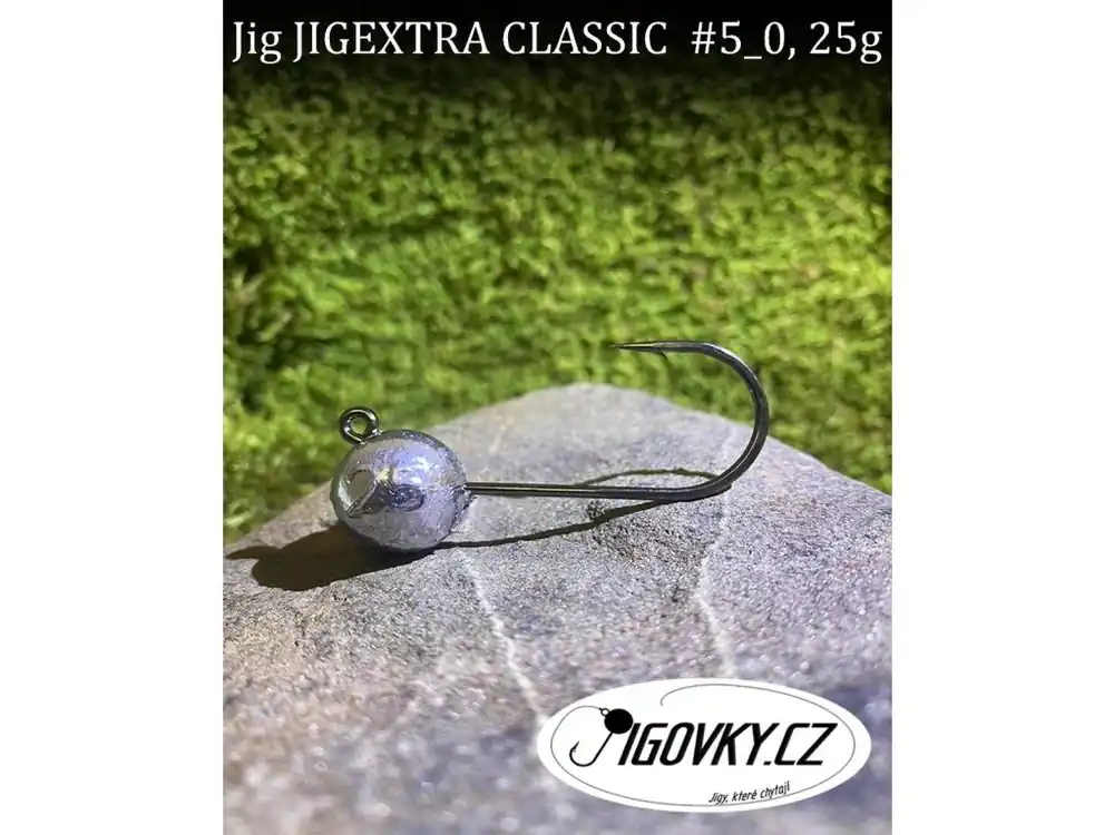 JIGEXTRA CLASSIC 5/0 - 5 ks, 25 g Nová Kolekce