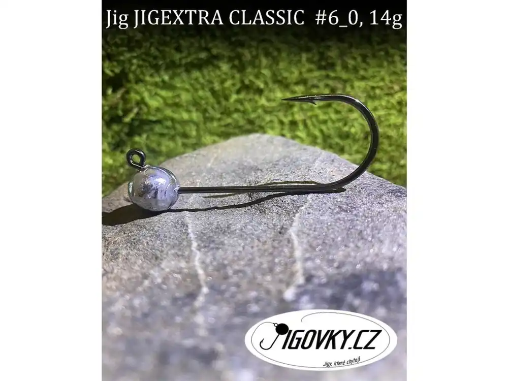 JIGEXTRA CLASSIC 6/0 - 5 ks, 14 g Značkový