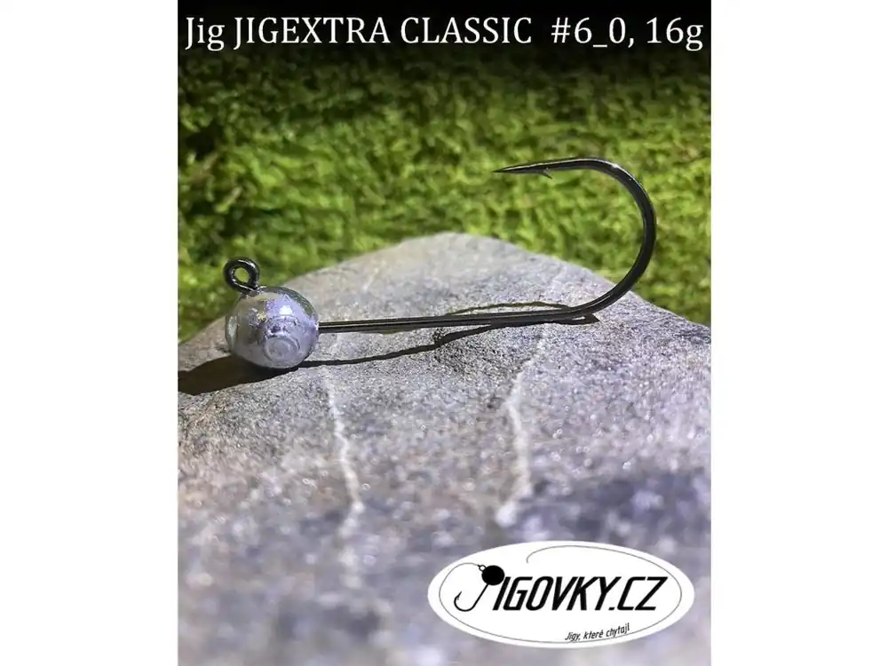 Originální JIGEXTRA CLASSIC 6/0 - 5 ks, 16 g