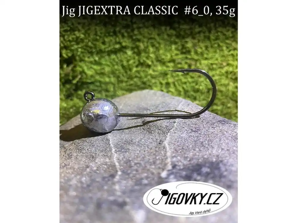 JIGEXTRA CLASSIC 6/0 - 5 ks, 35 g Značkový