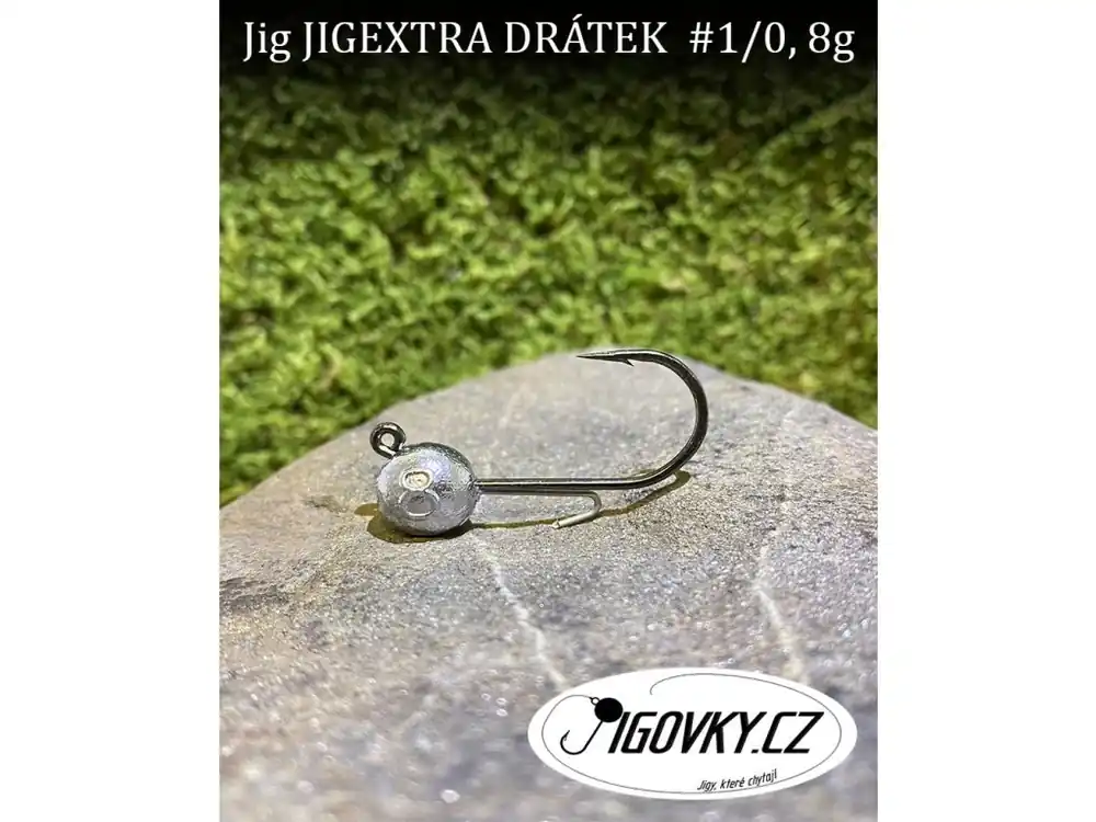 Originální JIGEXTRA DRÁTEK 1/0 - 5 ks, 8 g