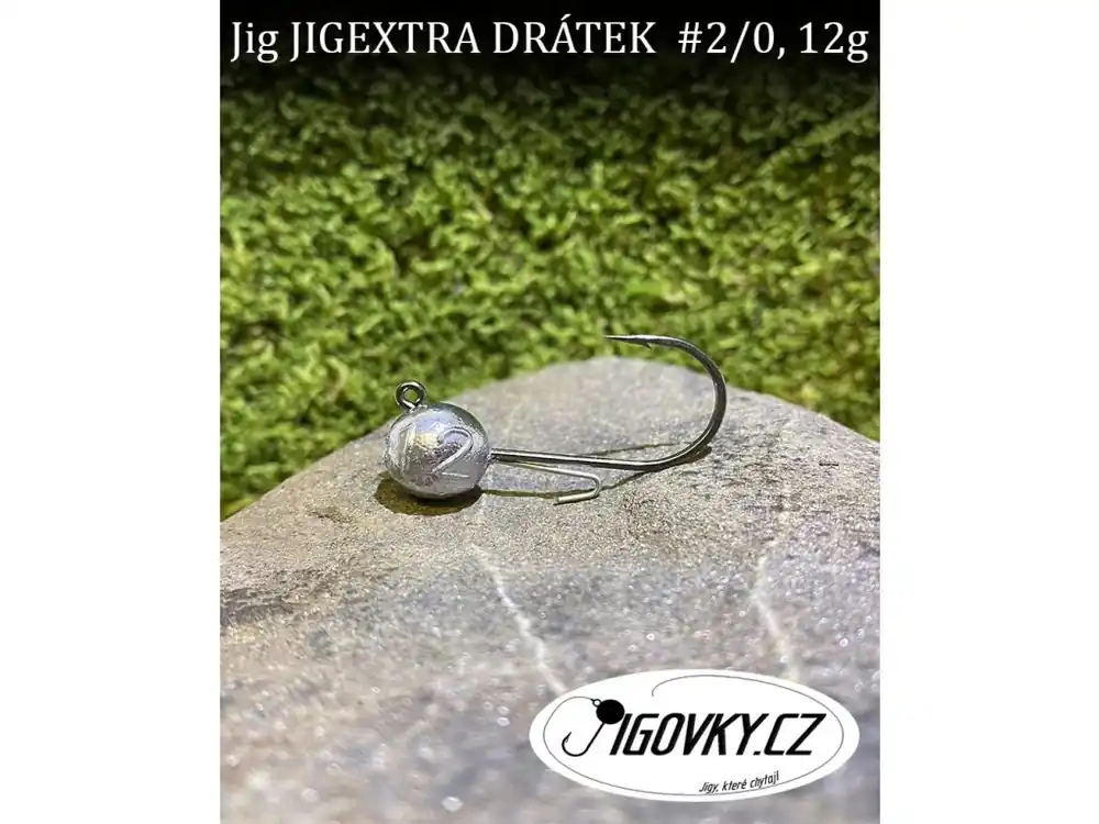 JIGEXTRA DRÁTEK 2/0 - 5 ks, 12 g Speciální Cena