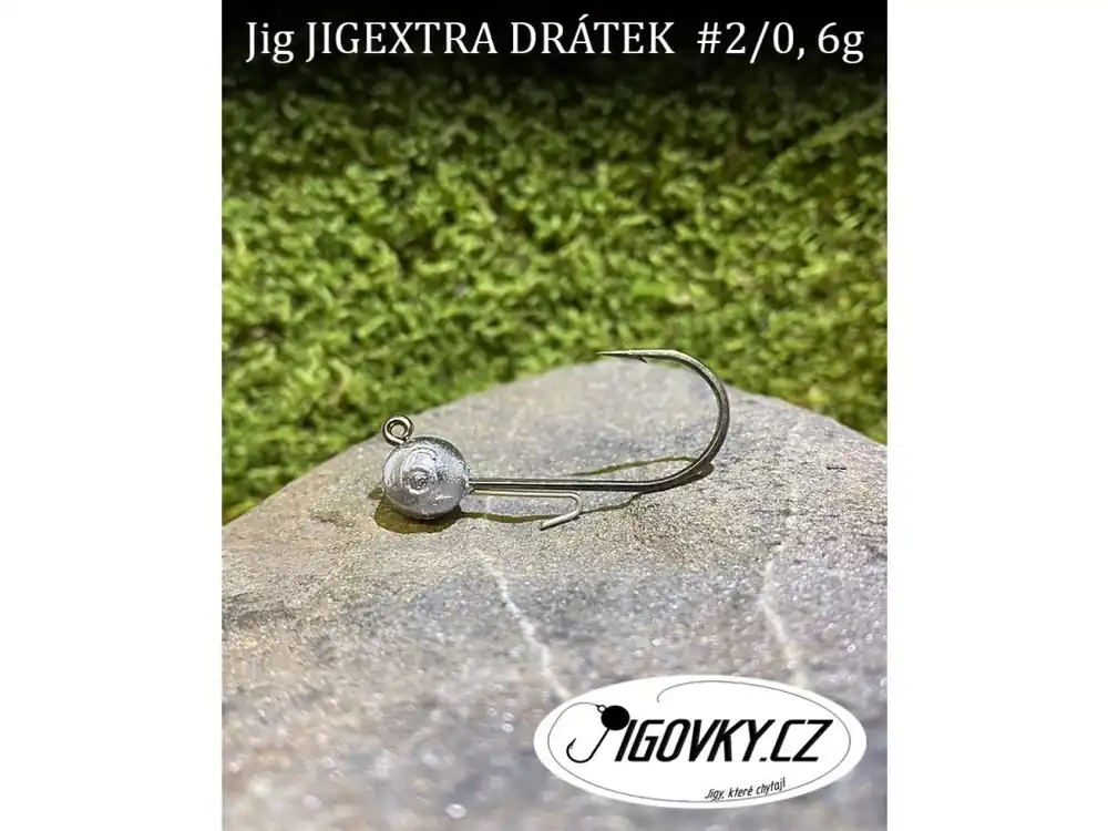 JIGEXTRA DRÁTEK 2/0 - 5 ks, 6 g Aktuální