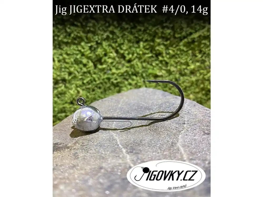 Vrácení Zdarma JIGEXTRA DRÁTEK 4/0 - 5 ks, 14 g