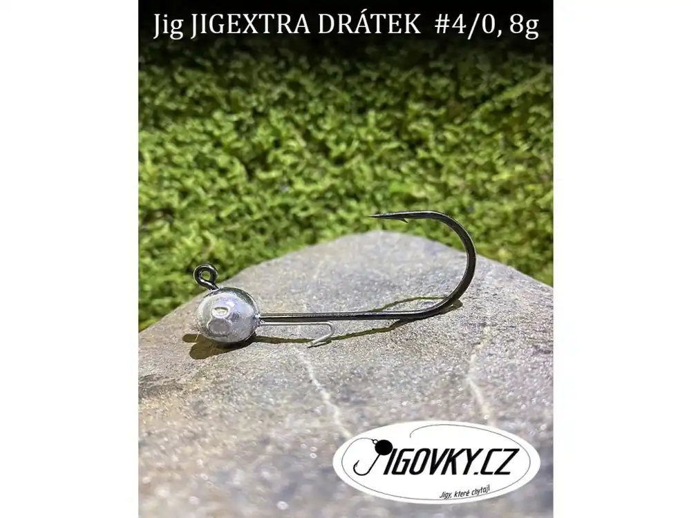 Bezpečná Platba JIGEXTRA DRÁTEK 4/0 - 5 ks, 8 g