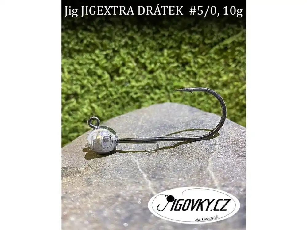 JIGEXTRA DRÁTEK 5/0 - 5 ks, 10 g Jen Po Omezenou Doba