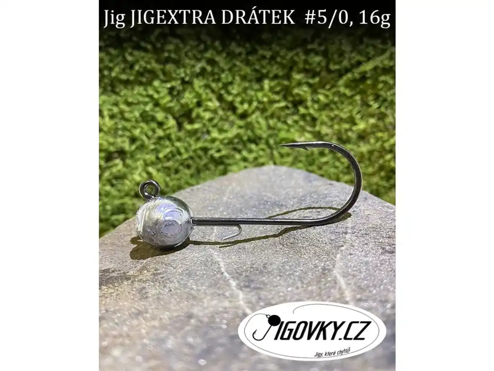 JIGEXTRA DRÁTEK 5/0 - 5 ks, 16 g Expresní Doručení