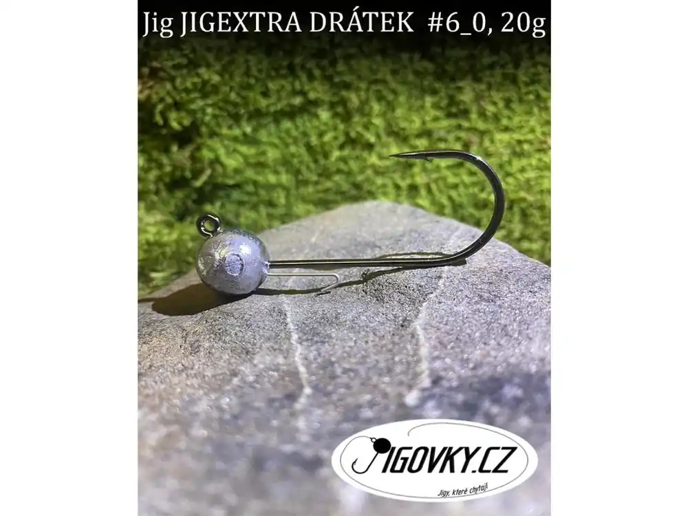 Dokud Zásoby Vydrží JIGEXTRA DRÁTEK 6/0 - 5 ks, 20 g