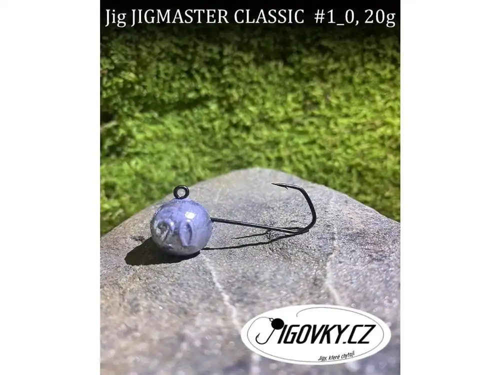 Autentický JIGMASTER CLASSIC 1/0 - 5 ks, 20 g