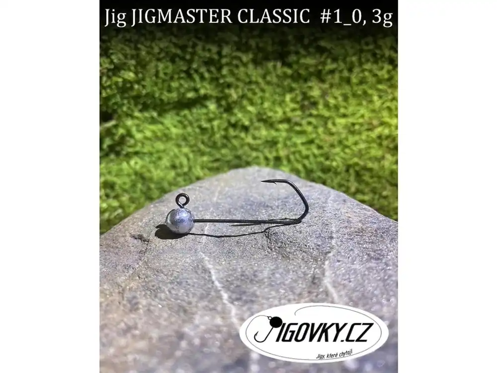 JIGMASTER CLASSIC 1/0 - 5 ks, 3 g Objednat Nyní
