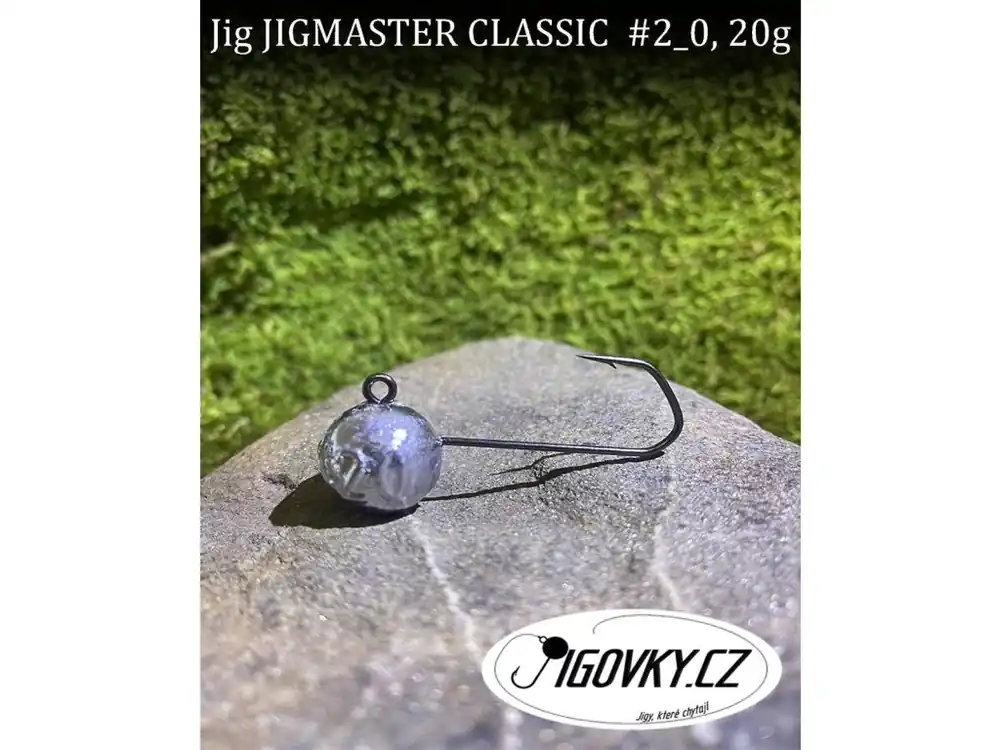 JIGMASTER CLASSIC 2/0 - 5 ks, 20 g Autentický