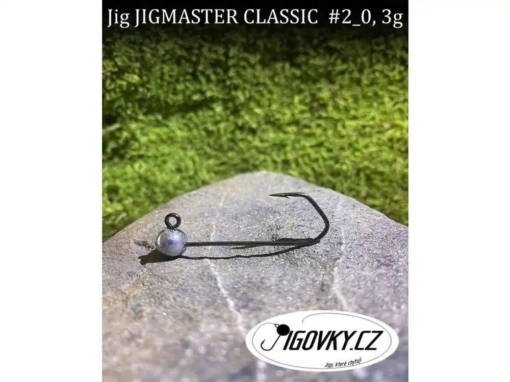 Oblíbený JIGMASTER CLASSIC 2/0 - 5 ks, 3 g