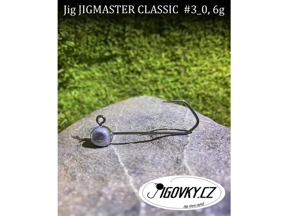 JIGMASTER CLASSIC 3/0 - 5 ks, 6 g Sleva