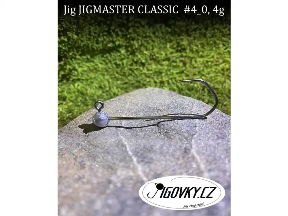 JIGMASTER CLASSIC 4/0 - 5 ks, 4 g Dokud Zásoby Vydrží