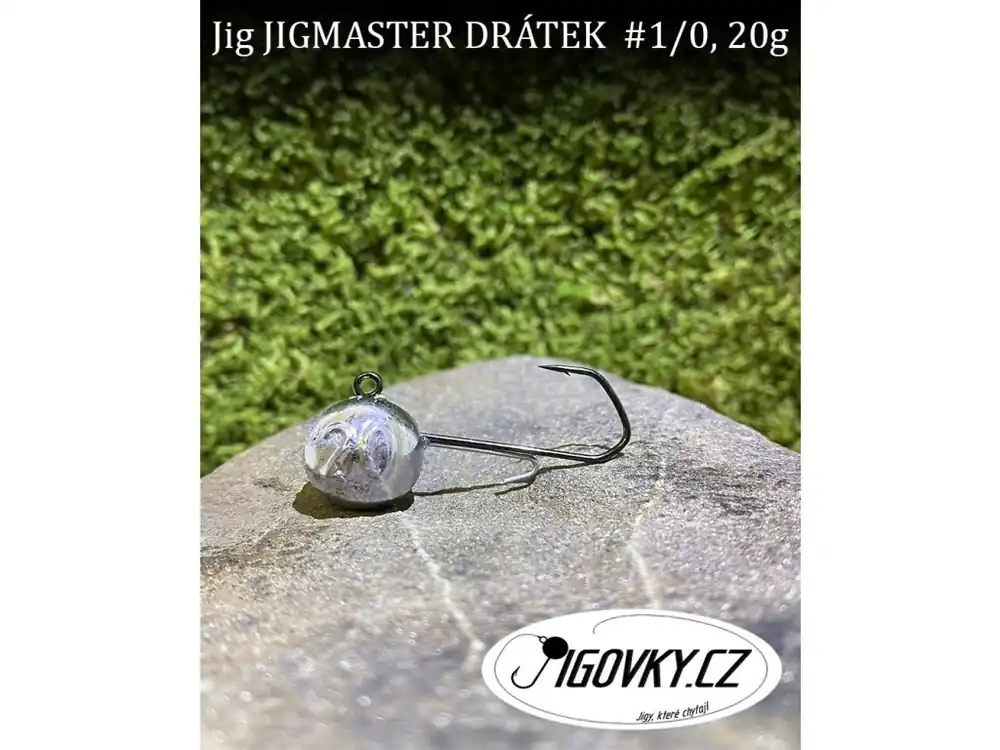 JIGMASTER DRÁTEK 1/0 - 5 ks, 20 g Cenový Hit