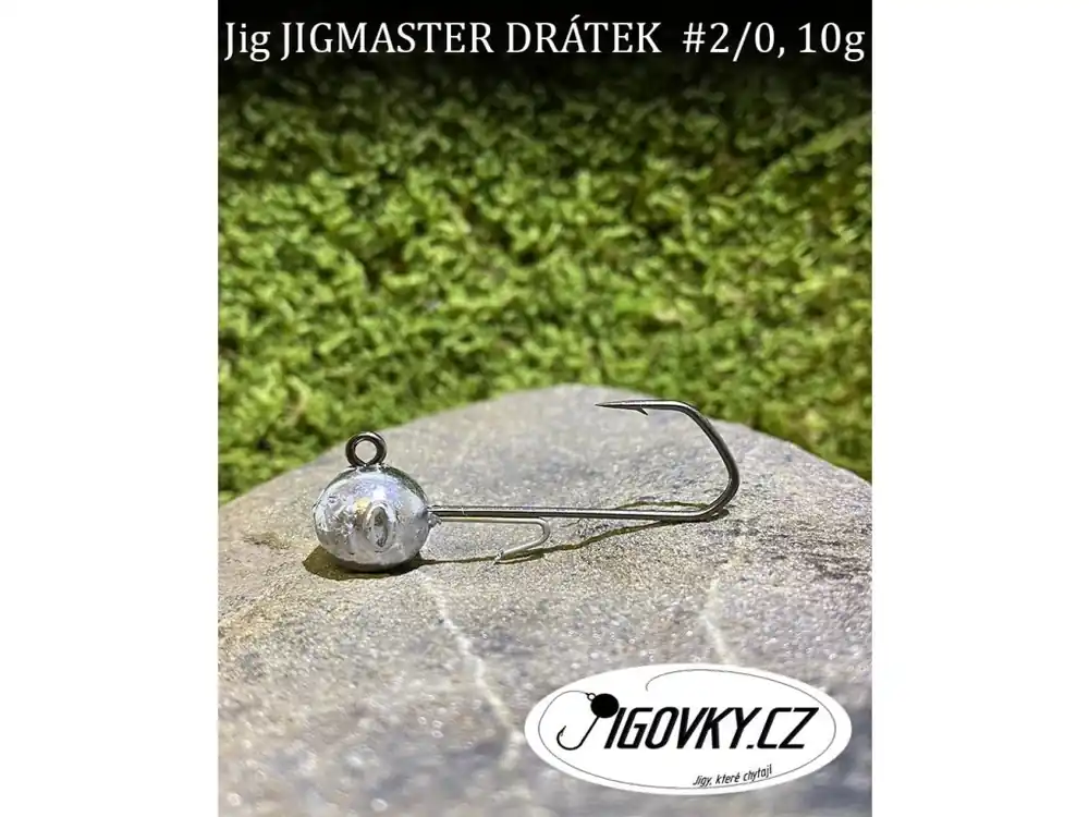 JIGMASTER DRÁTEK 2/0 - 5 ks, 10 g Objednat Nyní