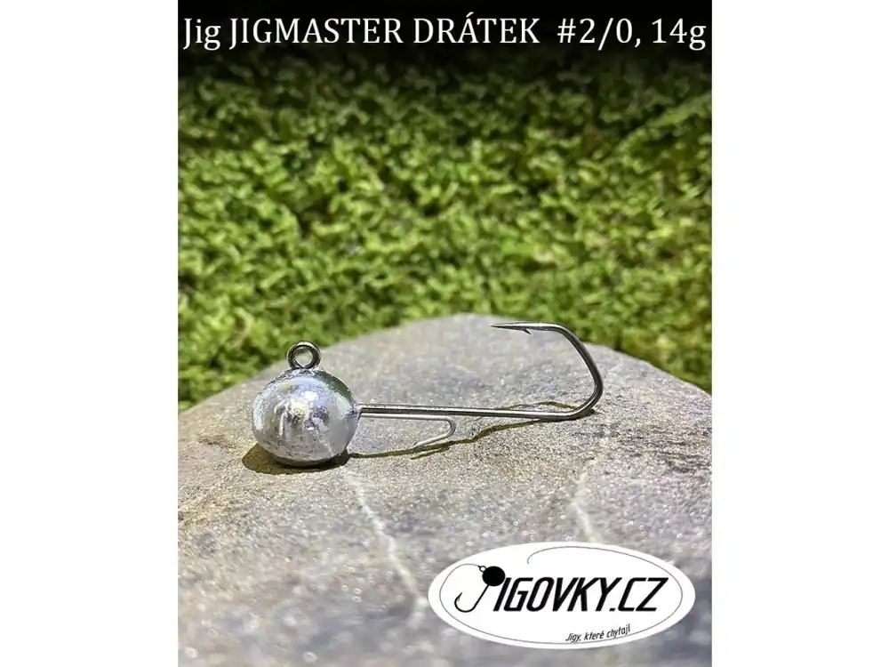 JIGMASTER DRÁTEK 2/0 - 5 ks, 14 g Cenový Hit