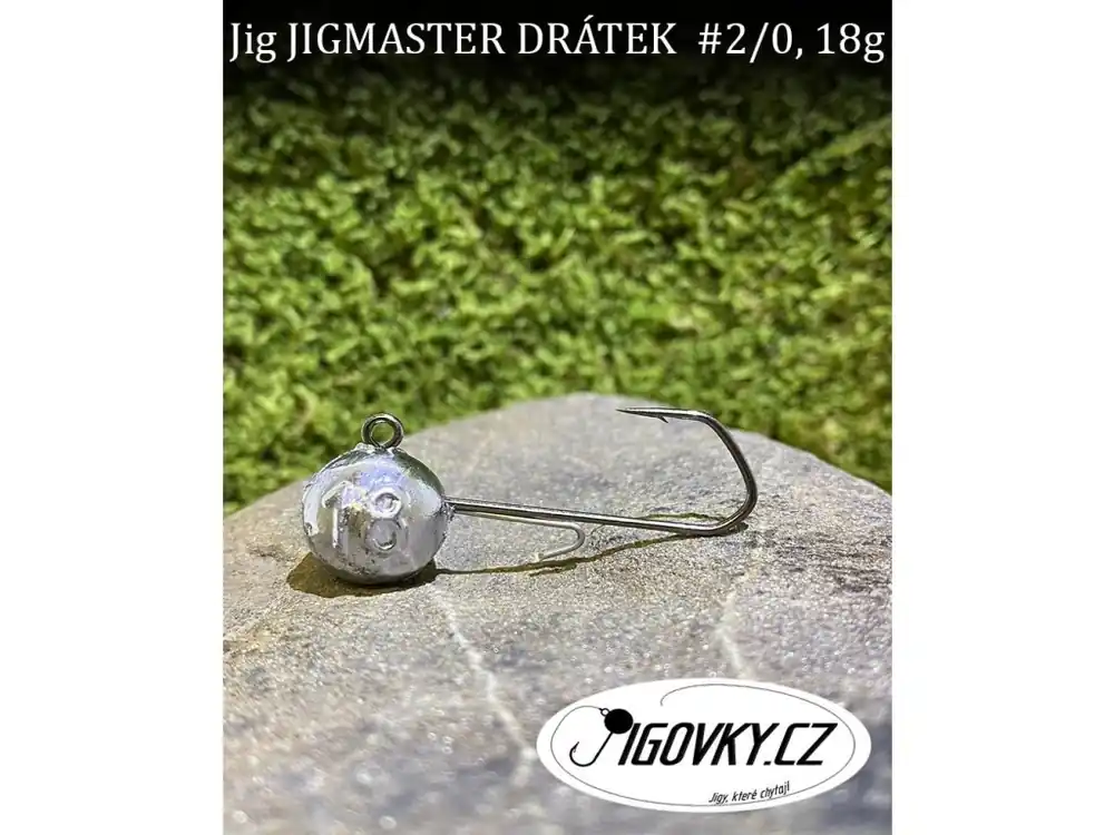 JIGMASTER DRÁTEK 2/0 - 5 ks, 18 g Nakupujte Hned