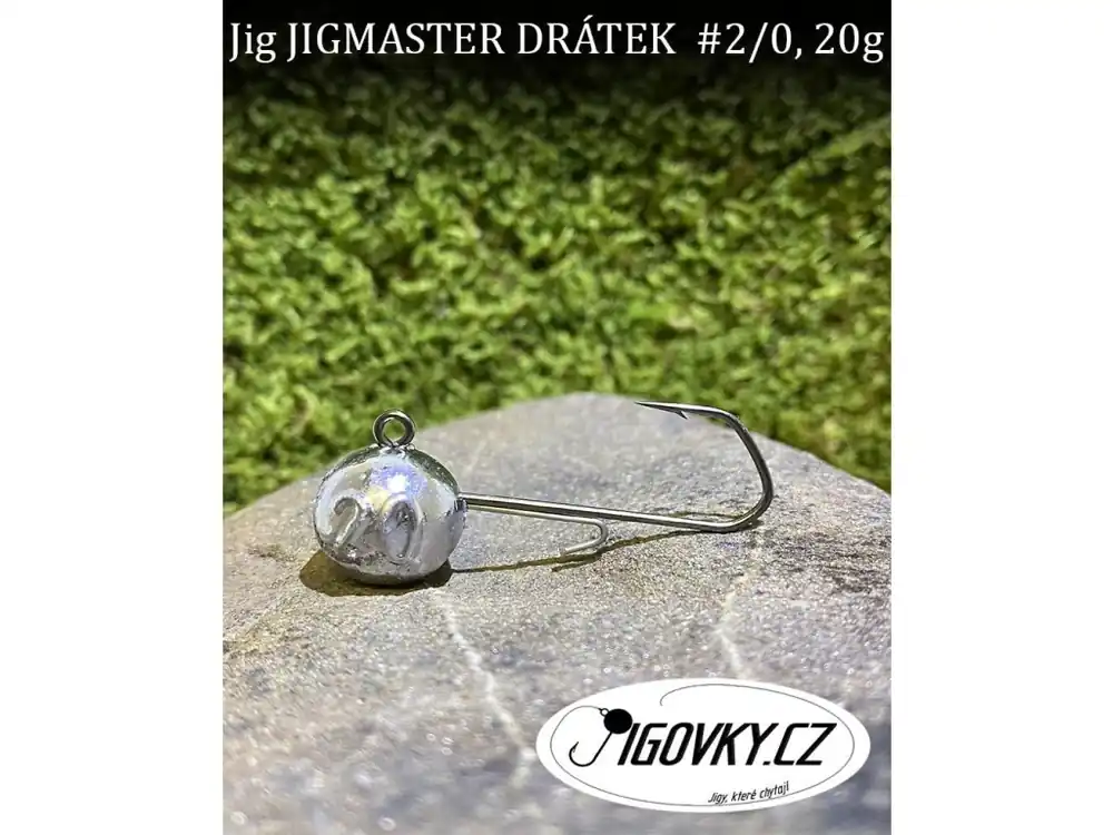JIGMASTER DRÁTEK 2/0 - 5 ks, 20 g Značkový