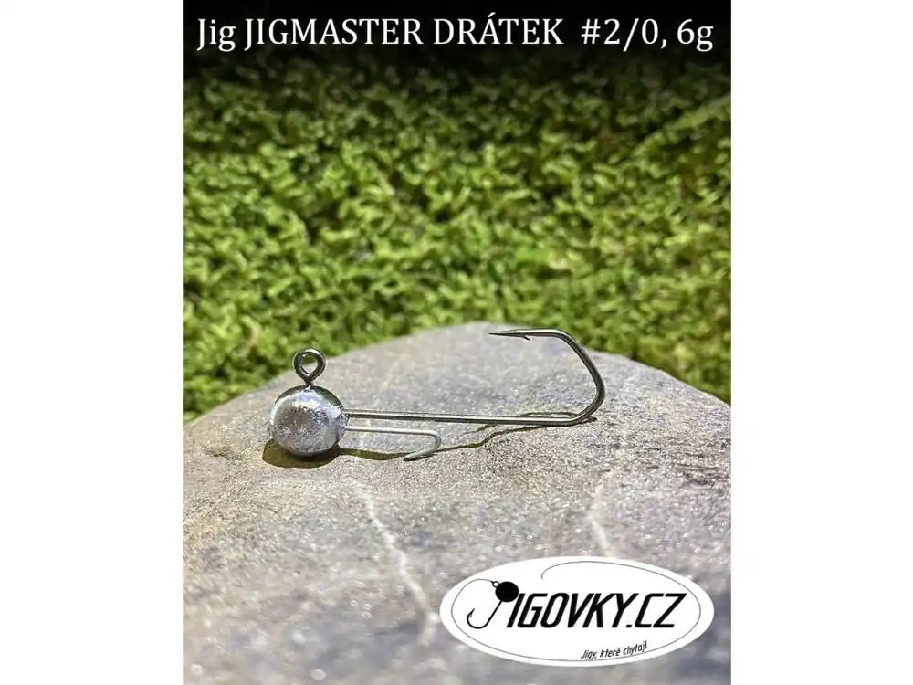 Ověřený JIGMASTER DRÁTEK 2/0 - 5 ks, 6 g