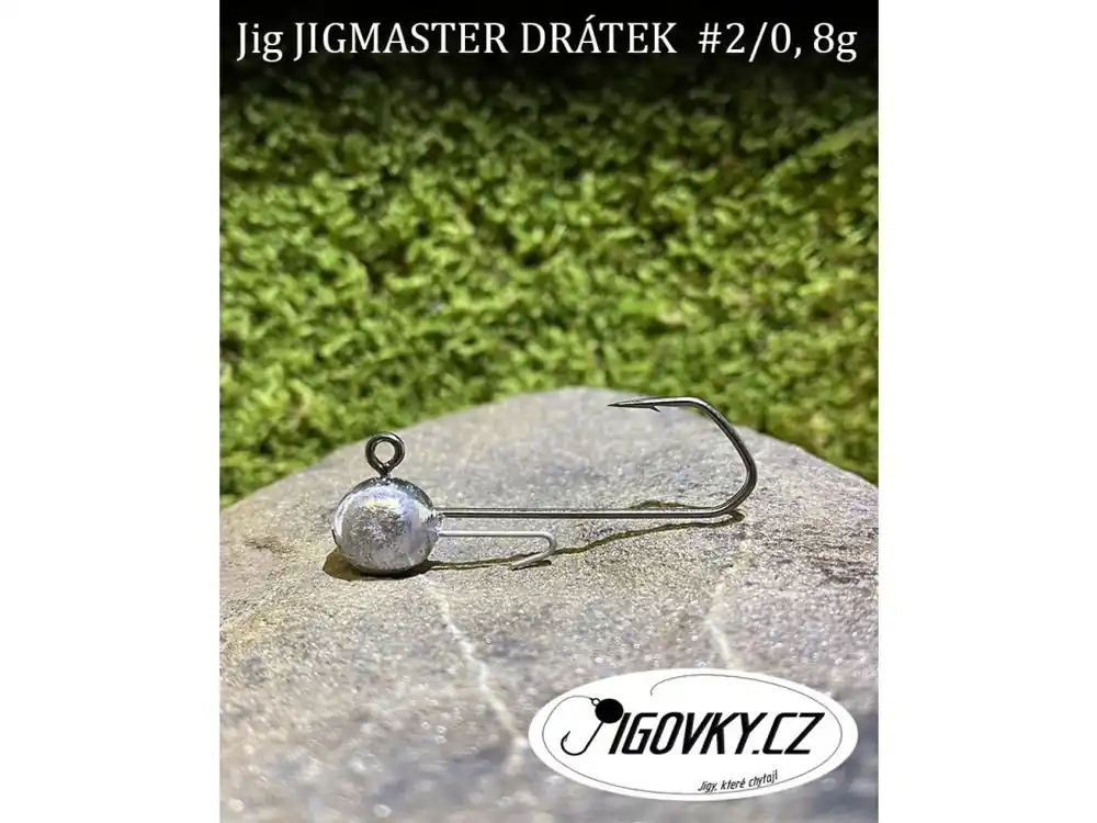 JIGMASTER DRÁTEK 2/0 - 5 ks, 8 g Akční Nabídka
