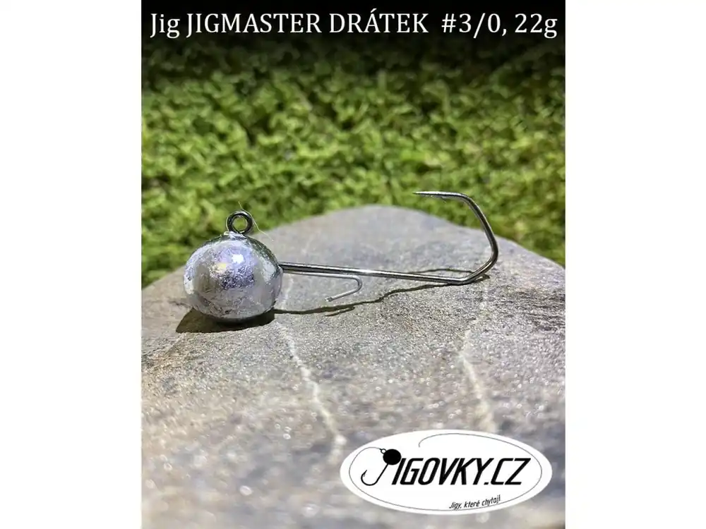 Sleva JIGMASTER DRÁTEK 3/0 - 5 ks, 22 g
