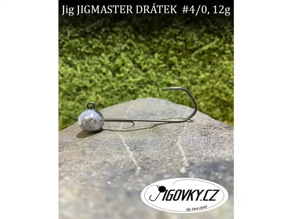 JIGMASTER DRÁTEK 4/0 - 5 ks, 12 g Speciální Cena