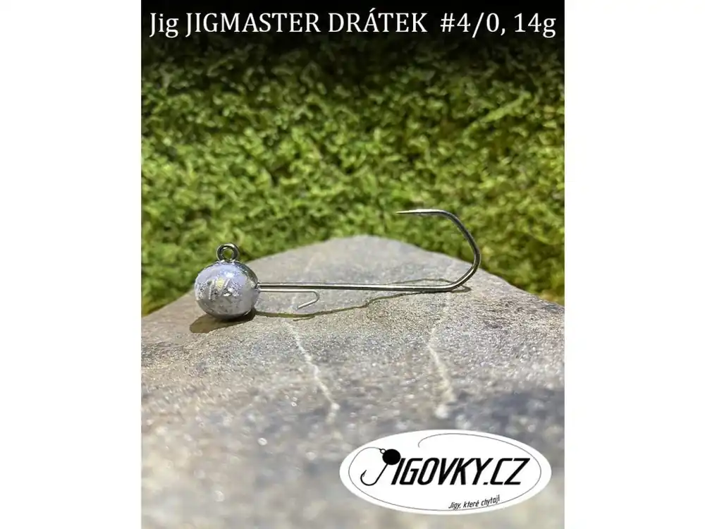 JIGMASTER DRÁTEK 4/0 - 5 ks, 14 g Vysoce Kvalitní