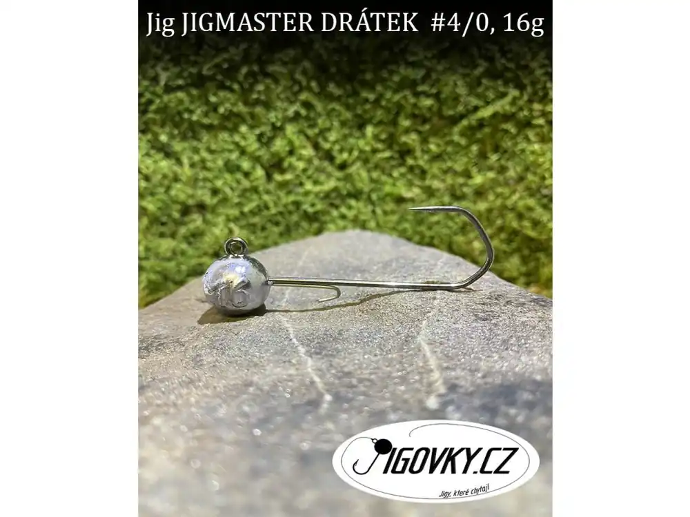 JIGMASTER DRÁTEK 4/0 - 5 ks, 16 g Pouze Dnes