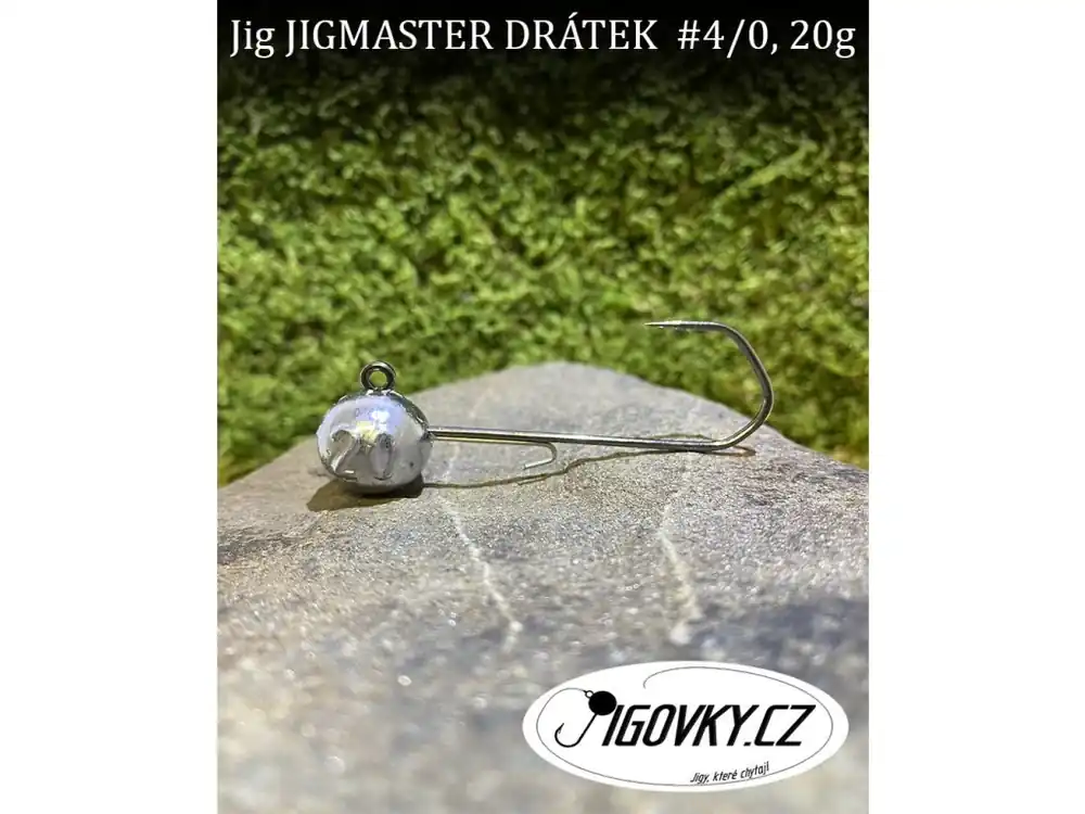 JIGMASTER DRÁTEK 4/0 - 5 ks, 20 g Nejlepší Volba