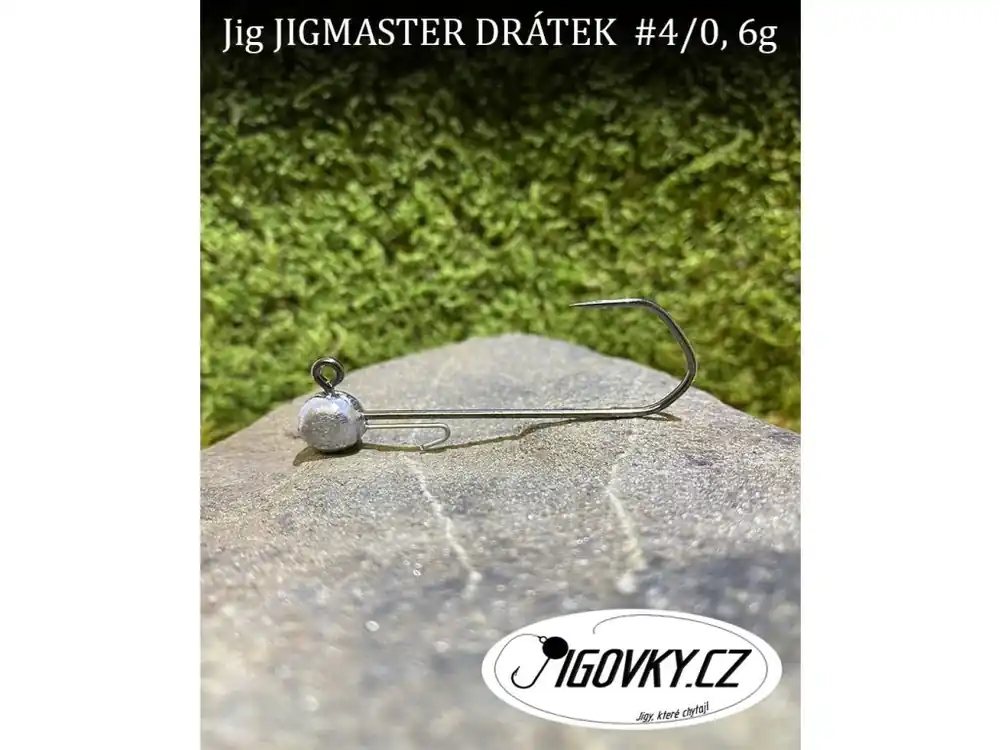 JIGMASTER DRÁTEK 4/0 - 5 ks, 6 g Cenový Hit