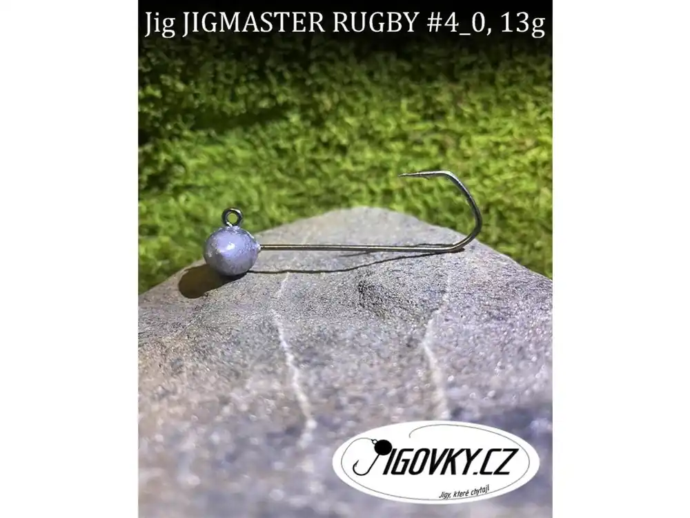 Nejprodávanější JIGMASTER RUGBY 4/0 - 5 ks, 13 g