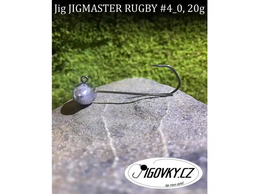 JIGMASTER RUGBY 4/0 - 5 ks, 20 g Kup Teď