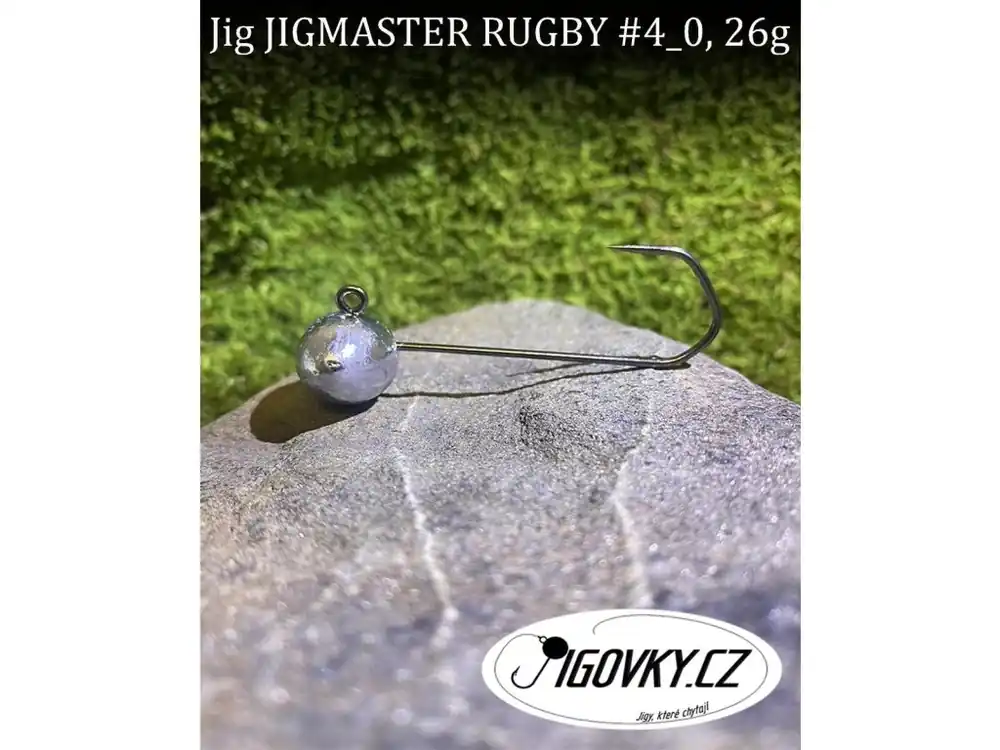 Bezpečná Platba JIGMASTER RUGBY 4/0 - 5 ks, 26 g