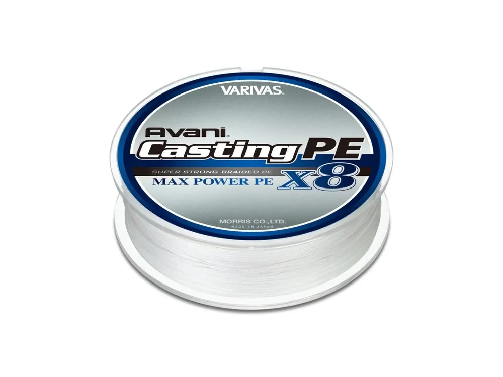 Ověřený Šňůra VARIVAS Avani Casting PE Max Power X8 6,0 300m 0,405mm 38,56kg