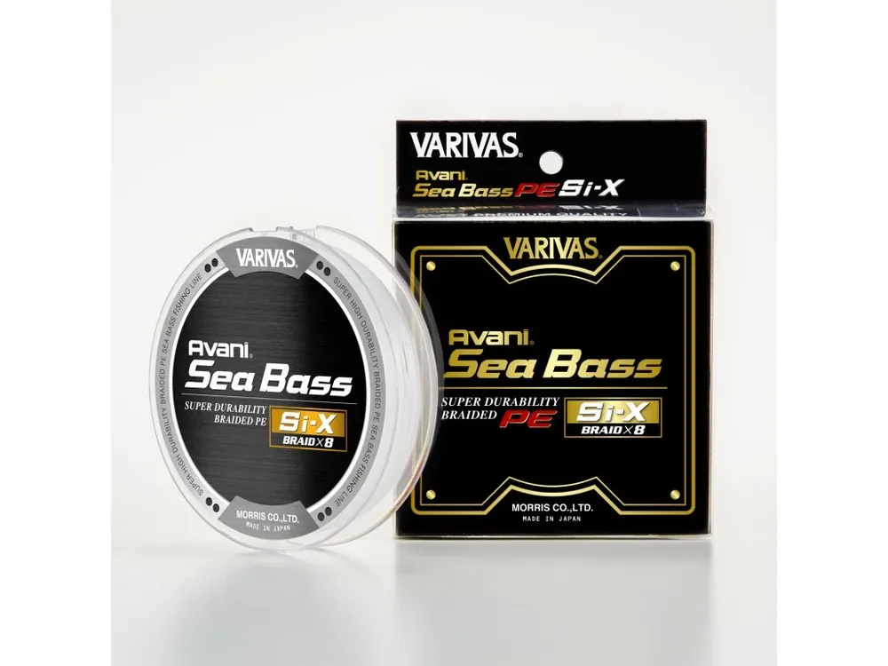 Originální Šňůra VARIVAS Avani Sea Bass PE Si-X 1,2 150m 0,185mm 11,34kg
