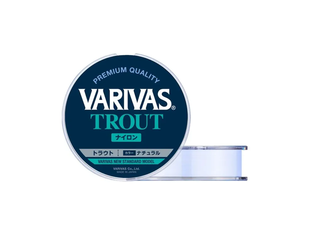 Cenová Bomba Vlasec VARIVAS Trout Nylon Natural 100m 0,128mm 1,13kg