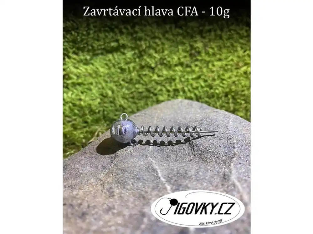 Zavrtávací hlava - 10 g, 2 ks Zlevněný